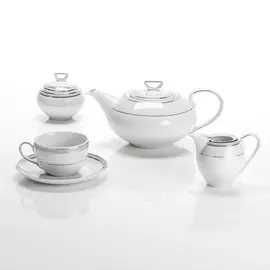 Чайный сервиз Porcelaine Czech Gold Hands на 6 персон