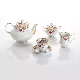 Чайный сервиз Porcelaine Czech Gold Hands на 6 персон