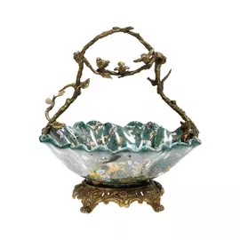 Чаша для фруктов Glasar 32x20x38см