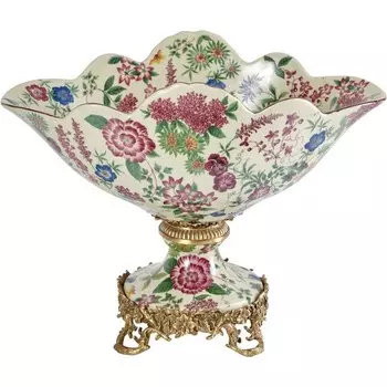 Чаша Glasar на ножке 42х27х37 см (31G2646/HD011EC/HY0187)