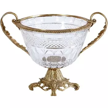 Чаша Glasar с ручками 35х31х29 см hgl311/1