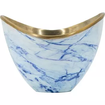 Чаша Glasar синяя 25x25x18 см