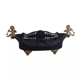 Чаша с ангелами Glasar 33x15x15см