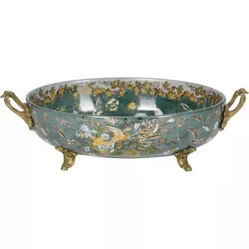 Чаша с ручками Glasar 39х23х11 см