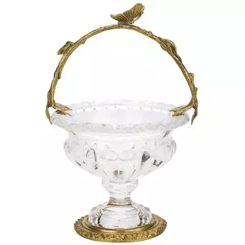 Чаша с ручкой Glasar 15х14х23 см