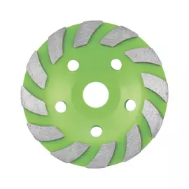 Чашка алмазная зачистная СибрТех турбо-сегментная 125 мм