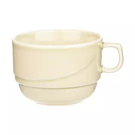 Чашка Башкирский фарфор Принц 190 мл 190 светло-бежевый