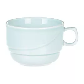 Чашка чайная Башкирский фарфор Принц 190 мл голубая