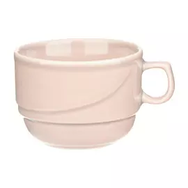 Чашка чайная Башкирский фарфор Принц 190 мл розовый