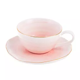 Чашка с блюдцем 0,12л Easy life artesanal