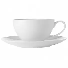 Чашка с блюдцем 0,4л Maxwell & williams белая коллекция