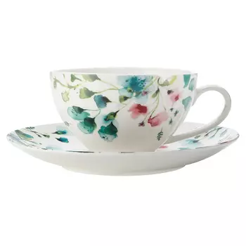 Чашка с блюдцем 0,4л primavera Maxwell & williams