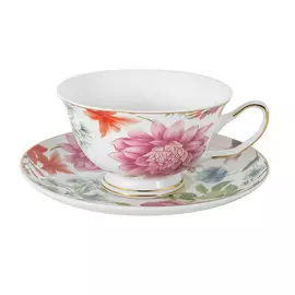 Чашка с блюдцем Anna Lafarg Primaver Шарм 200 мл