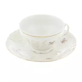 Чашка с блюдцем бернадот 155мм анетта Thun 1794