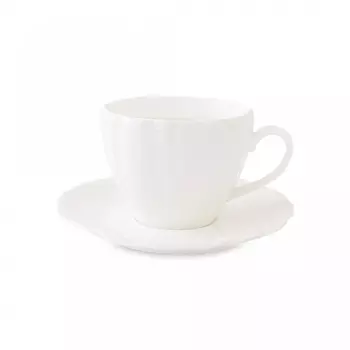 Чашка с блюдцем Easy life Perle 0,12 л