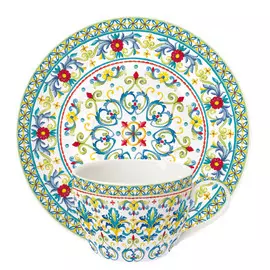 Чашка с блюдцем Easy Life Средиземноморье 240 мл