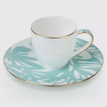 Чашка с блюдцем Hankook Prouna Прованс эспрессо 100 мл