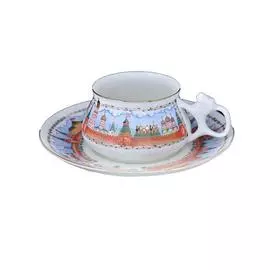 Чашка с блюдцем Ифз Чашка с блбилибина московский кремль кн (8115932001)