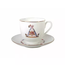 Чашка с блюдцем ИФЗ "Кулич и Пасха", 180 мл