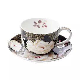 Чашка с блюдцем Maxwell &amp; Williams Кимоно черный 0,25 л