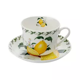 Чашка с блюдцем Maxwell & Williams Лимон 0,48 л