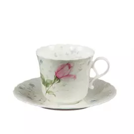 Чашка с блюдцем Narumi Апрельская роза 0,25 л
