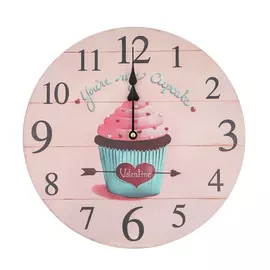 Часы настенные Bolai Arts Капкейк 34 см