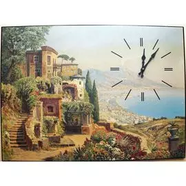 Часы настенные Михаил Москвин картина озеро