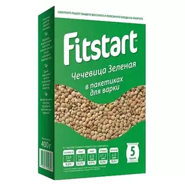 Чечевица зеленая Fitstart 5х80 г
