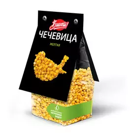 Чечевица желтая Bravolli 350 г