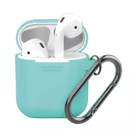 Чехол Deppa 47011 для наушников AirPods, мятный