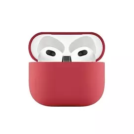 Чехол для наушников uBear Touch Pro Silicone Case для AirPods 3, красный