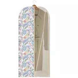 Чехол для одежды Hausmann 60х137 см, бежевый/принт