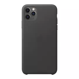 Чехол для смартфона Apple iPhone 11 Pro Leather Case, черный