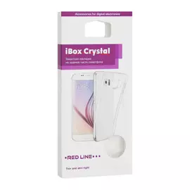 Чехол Red Line iBox Crystal для Samsung Galaxy A50, прозрачный