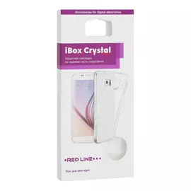 Чехол Red Line iBox Crystal для Vivo Y12, прозрачный