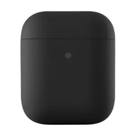 Чехол uBear для наушников Apple AirPods, черный