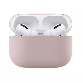Чехол uBear для наушников Apple AirPods Pro, розовый