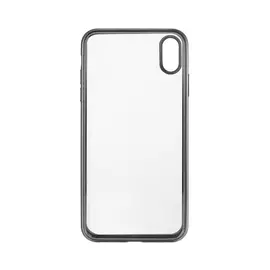 Чехол uBear Frame Case для Apple iPhone XS Max, серебристый