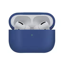 Чехол VLP Plastic Case для Apple AirPods Pro, темно-синий