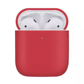 Чехол VLP Plastic Case для Apple AirPods, красный