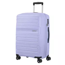Чемодан American Tourister 4-х колесный сиреневый 46х28,5х67,5 см
