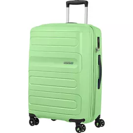 Чемодан American Tourister 4-х колесный светло-зеленый 46х28,5х67,5 см