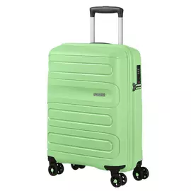 Чемодан American Tourister 4-х колесный светло-зеленый 40х20х55 см