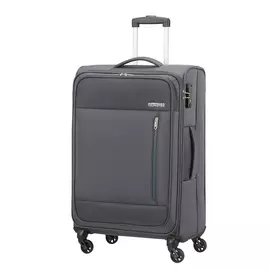 Чемодан American Tourister 4-х колесный темно-серый 43х25,5х68 см