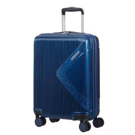 Чемодан American Tourister Modern dream синий с блеском S