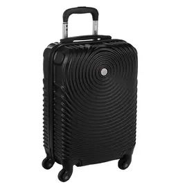 Чемодан proffi travel tour space 20 пластиковый малый 56х36х21 черный