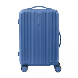 Чемодан Zhongshan Silk синий 38х22х57 см
