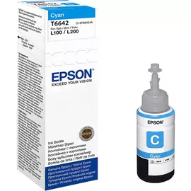Чернила Epson T6642 (C13T66424A) Cyan