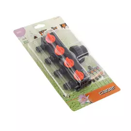 Четырехканальный распределитель Claber резьба 3/4